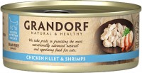 Купить корм для кошек Grandorf Adult Canned with Chicken Breast/Shrimps 6 pcs  по цене от 121 грн.