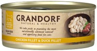 Купити корм для кішок Grandorf Adult Canned with Chicken Breast/Duck 6 pcs  за ціною від 121 грн.