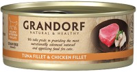 Купить корм для кошек Grandorf Adult Canned with Tuna Fillet/Chicken Breast 6 pcs  по цене от 121 грн.