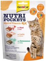 Купити корм для кішок GimCat Nutri Pockets Malt/Vitamin Mix  за ціною від 189 грн.