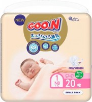 Купити підгузки Goo.N Premium Soft Diapers NB за ціною від 599 грн.