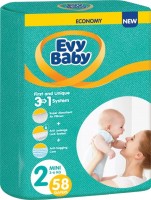 Купити підгузки Evy Baby Diapers 2 (/ 58 pcs) за ціною від 361 грн.