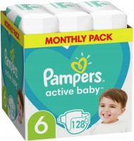 Купить подгузники Pampers Active Baby 6 (/ 128 pcs) по цене от 1794 грн.