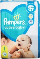 Купити підгузки Pampers Active Baby 1 (/ 43 pcs) за ціною від 299 грн.