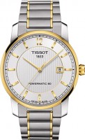 Купить наручний годинник TISSOT Titanium Powermatic 80 T087.407.55.037.00: цена от 29690 грн.