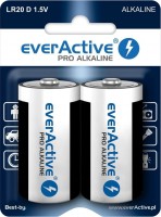 Купить аккумулятор / батарейка everActive Pro Alkaline 2xD: цена от 142 грн.