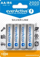 Купити акумулятор / батарейка everActive Silver Line 4xAA 2000 mAh  за ціною від 215 грн.