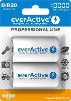 Купити акумулятор / батарейка everActive Professional Line 2xD 10000 mAh  за ціною від 746 грн.