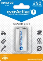 Купить аккумулятор / батарейка everActive Silver Line 1xKrona 250 mAh  по цене от 292 грн.