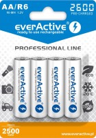 Купить аккумулятор / батарейка everActive Professional Line 4xAA 2600 mAh  по цене от 449 грн.