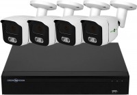 Купить комплект видеонаблюдения GreenVision GV-K-E34/04 5MP: цена от 929 грн.