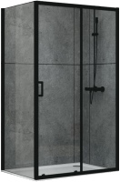 Купити душова кабіна Dusel EF-185BP+EF181BP 120x80  за ціною від 15385 грн.