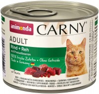 Купить корм для кошек Animonda Adult Carny Beef/Venison with Cowberries 200 g  по цене от 51 грн.