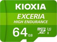 Купити карта пам'яті KIOXIA Exceria High Endurance microSD (Exceria High Endurance microSDXC 64Gb) за ціною від 849 грн.