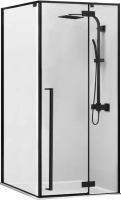Купити душова кабіна REA Fargo Black 90x90 REA-K6318  за ціною від 18410 грн.
