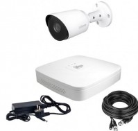 Купить комплект видеонаблюдения Dahua HDCVI-1W 2K KIT/HDD1000: цена от 12282 грн.
