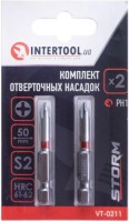 Купить біти / торцеві голівки Intertool Storm VT-0211: цена от 50 грн.