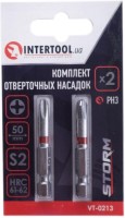 Купити біти / торцеві голівки Intertool Storm VT-0213  за ціною від 48 грн.