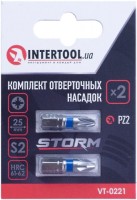 Купить біти / торцеві голівки Intertool Storm VT-0221: цена от 39 грн.
