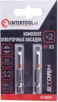 Купить биты / торцевые головки Intertool Storm VT-0229  по цене от 65 грн.