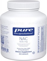 Купити амінокислоти Pure Encapsulations NAC 600 mg за ціною від 1575 грн.