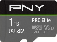 Купить карта памяти PNY PRO Elite Class 10 U3 V30 microSDXC (1Tb) по цене от 7098 грн.