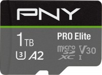 Купити карта пам'яті PNY PRO Elite Class 10 U3 V30 microSDXC (1Tb) за ціною від 6414 грн.