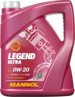 Купити моторне мастило Mannol Legend Ultra 0W-20 5L за ціною від 1209 грн.