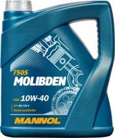 Купити моторне мастило Mannol 7505 Molibden 10W-40 4L  за ціною від 961 грн.