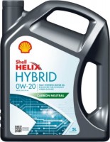 Купить моторное масло Shell Helix Hybrid 0W-20 5L: цена от 1971 грн.