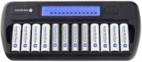 Купити зарядка для акумуляторної батарейки everActive NC-1200  за ціною від 2666 грн.