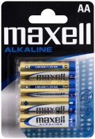 Купить аккумулятор / батарейка Maxell Alkaline 4xAA  по цене от 86 грн.