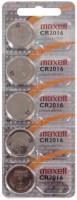 Купити акумулятор / батарейка Maxell 5xCR2016  за ціною від 115 грн.