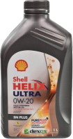 Купити моторне мастило Shell Helix Ultra SN Plus 0W-20 1L  за ціною від 441 грн.