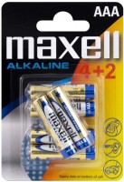 Купить аккумулятор / батарейка Maxell Alkaline 6xAAA: цена от 114 грн.
