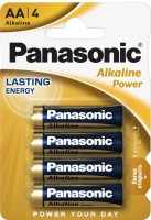 Купить аккумулятор / батарейка Panasonic Alkaline Power 4xAA  по цене от 74 грн.