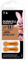 Купить аккумулятор / батарейка Duracell 6xZA13  по цене от 99 грн.