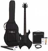 Купить гитара Gear4music Harlem X Left Handed Bass Guitar 15W Amp Pack  по цене от 14391 грн.