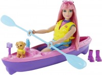 Купить кукла Barbie It Takes Two Daisy Camping Doll With Pet HDF75  по цене от 1090 грн.
