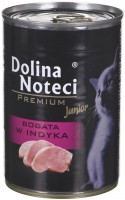 Купити корм для кішок Dolina Noteci Premium Junior Kittens Rich in Turkey 400 g  за ціною від 110 грн.