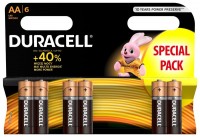 Купити акумулятор / батарейка Duracell 6xAA Duralock Basic  за ціною від 247 грн.