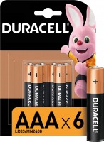 Купить акумулятор / батарейка Duracell 6xAAA Basic: цена от 200 грн.