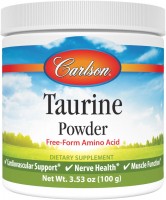 Купить аминокислоты Carlson Labs Taurine Powder по цене от 345 грн.