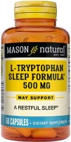 Купить аминокислоты Mason Natural L-Tryptophan Sleep Formula 500 mg (60 cap) по цене от 694 грн.