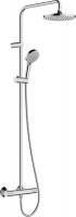 Купити душова система Hansgrohe Vernis Blend Showerpipe 200 EcoSmart 26089000  за ціною від 15330 грн.