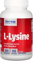 Купить аминокислоты Jarrow Formulas L-Lysine 500 mg (100 cap) по цене от 645 грн.