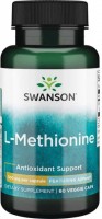 Купити амінокислоти Swanson L-Methionine 500 mg (30 cap) за ціною від 197 грн.