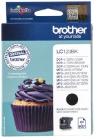 Купить картридж Brother LC-123BK: цена от 2280 грн.