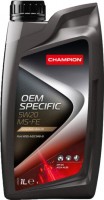 Купить моторное масло CHAMPION OEM Specific 5W-20 MS-FE 1L  по цене от 298 грн.