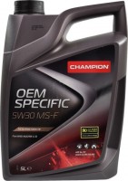 Купить моторное масло CHAMPION OEM Specific 5W-30 MS-F 5L: цена от 1299 грн.